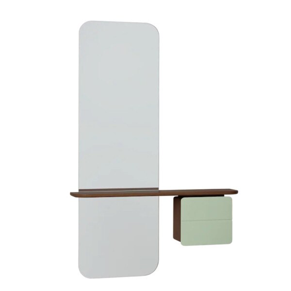 One More Look Mirror w/ Shelf